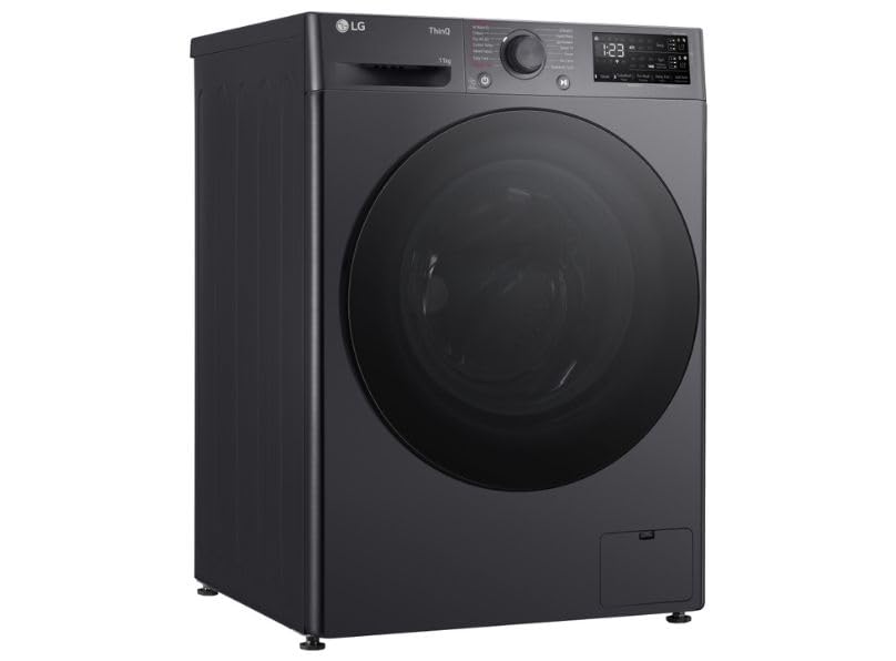 LG EZDispense™ 11kg Washing Machine with 1400 rpm, A Energy Rated, TurboWash™, Steam™ in Slate Grey