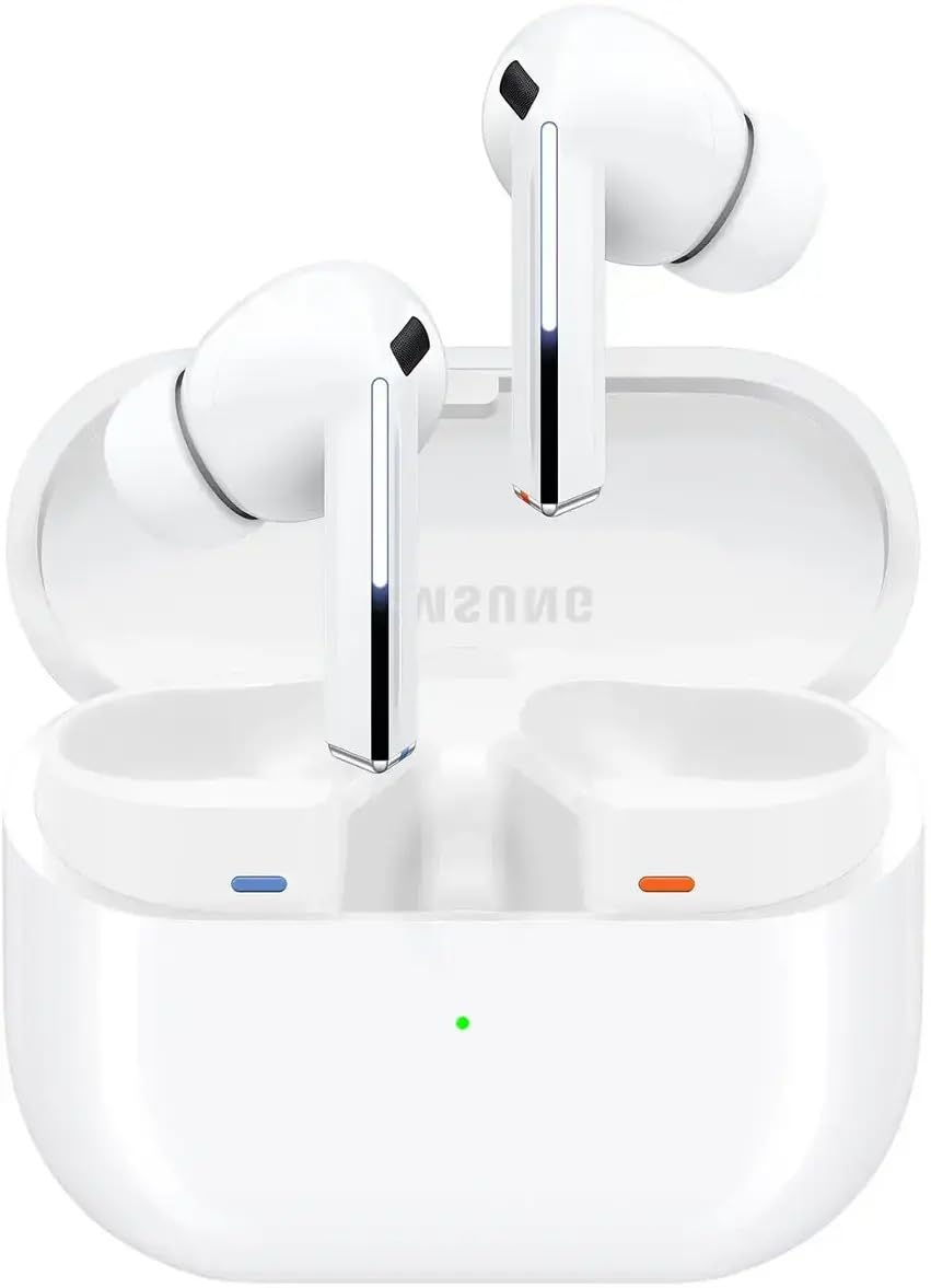 Samsung Galaxy Buds 3 Pro AI True Wireless Bluetooth Earbuds, White (2 Years Warranty)