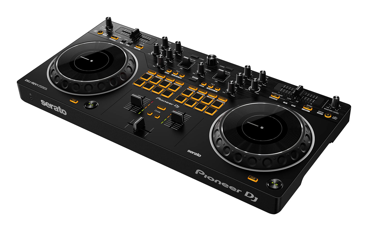 Pioneer DJ - DDJ-REV1 - Scratch-style 2-channel DJ controller for Serato
