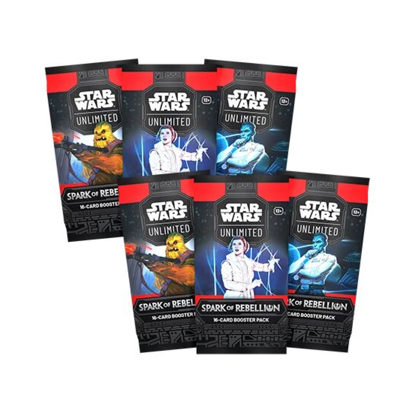 Star Wars: Unlimited Spark of Rebellion Prerelease Box da 6 Buste (ENG)