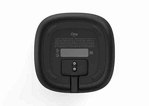 Sonos One (Gen 2) - The powerful Smart Speaker with Amazon Alexa Built-in, Black