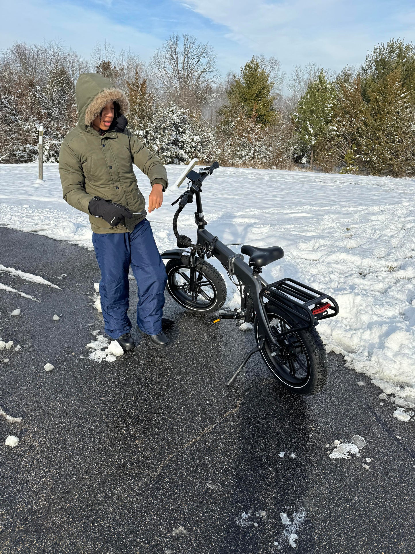 Luckeep X1 Foldable Fat Tire E-bike