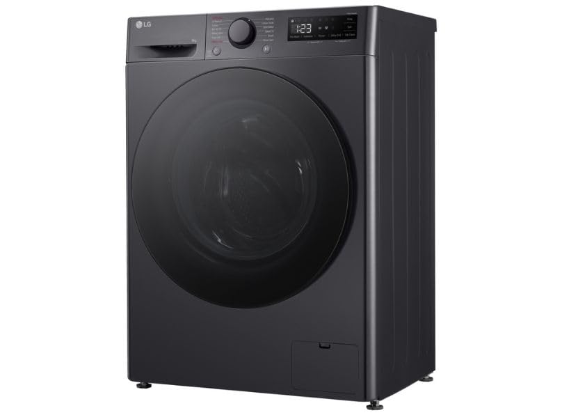 TurboWash™ 9kg Washing Machine with 1200 rpm, Steam™, AI DD™, A Energy Rated in Slate Grey
