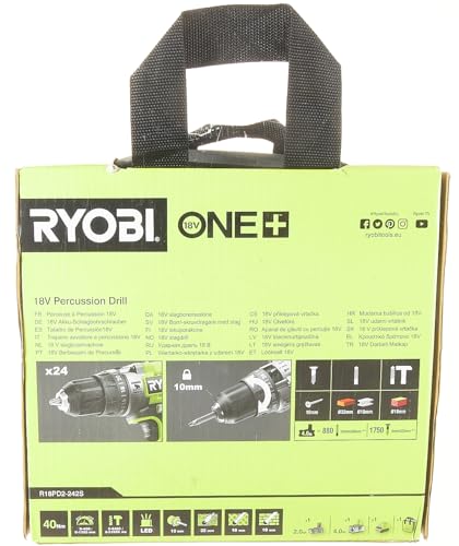 RYOBI - BRUSHLESS Motor Drill-Driver Without Carbon