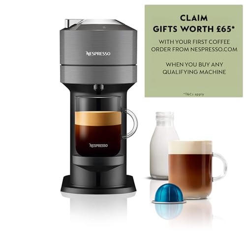 Nespresso ENV120.GY Vertuo Next Coffee Machine by Magimix, Dark Grey