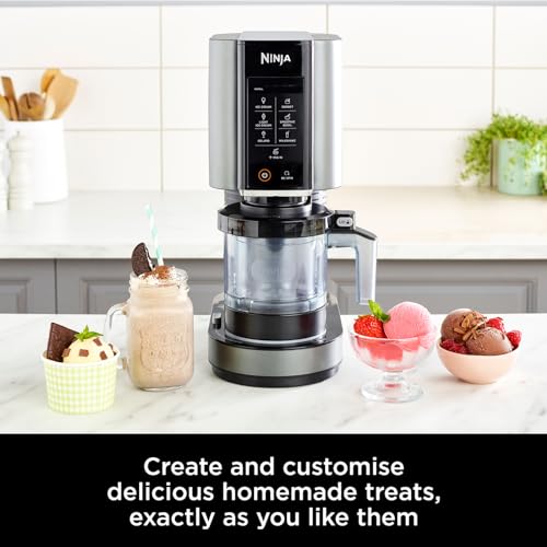 Ninja CREAMi Ice Cream Maker & Frozen Dessert Maker with 3 Tubs, 7 Programs
