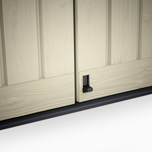 Keter Store It Arc Outdoor Garden Shed, 1200 Litres, Taupe/Beige