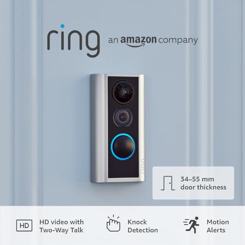 Ring Peephole Camera (Door View Cam) | 34–55mm door thickness