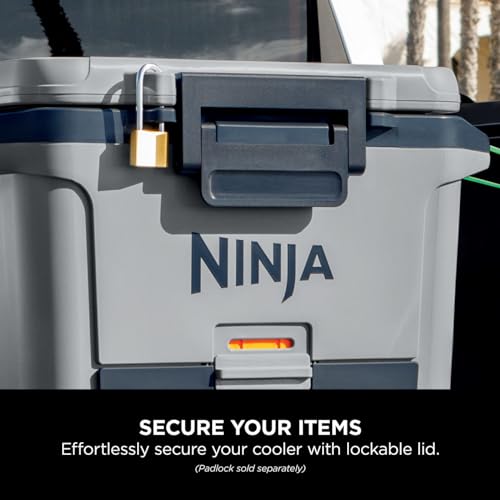 Ninja FrostVault Hard Cooler 30qt/28L, Premium Heavy-Duty Insulated Cool Box