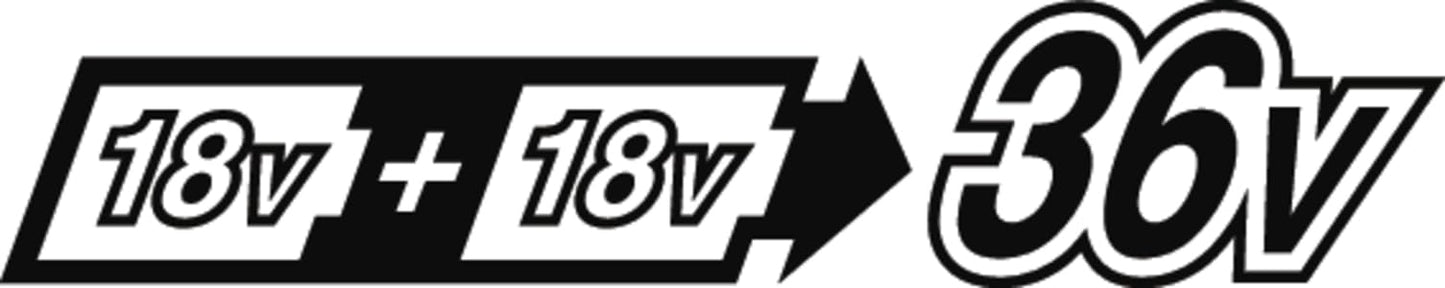 Makita DLM538Z Twin 18V (36V) Li-ion LXT 530mm Lawnmower – Batteries and Charger Not Included