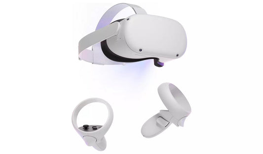 Meta Quest 2 - Advanced All-In-One VR Headset - 128 GB for Personal Computer, white