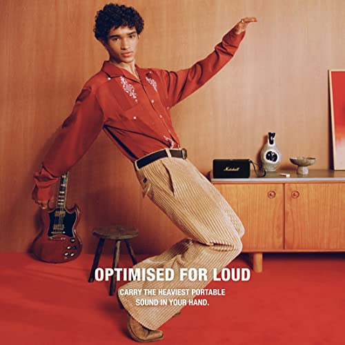 Marshall Middleton Bluetooth Wireless Portable Speaker, 20+ hours portable playtime