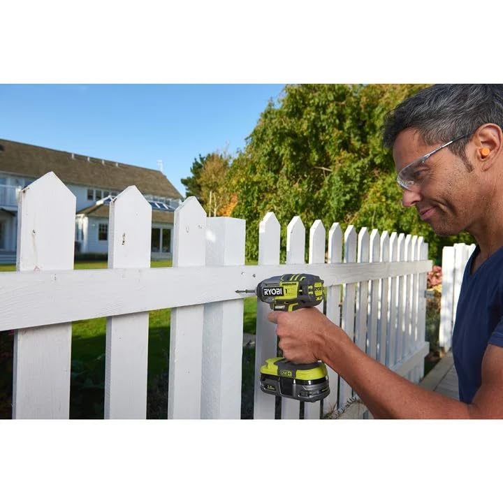 Ryobi R18IDBL-0 18 V ONE+ Cordless Brushless Impact Driver - Hyper Green