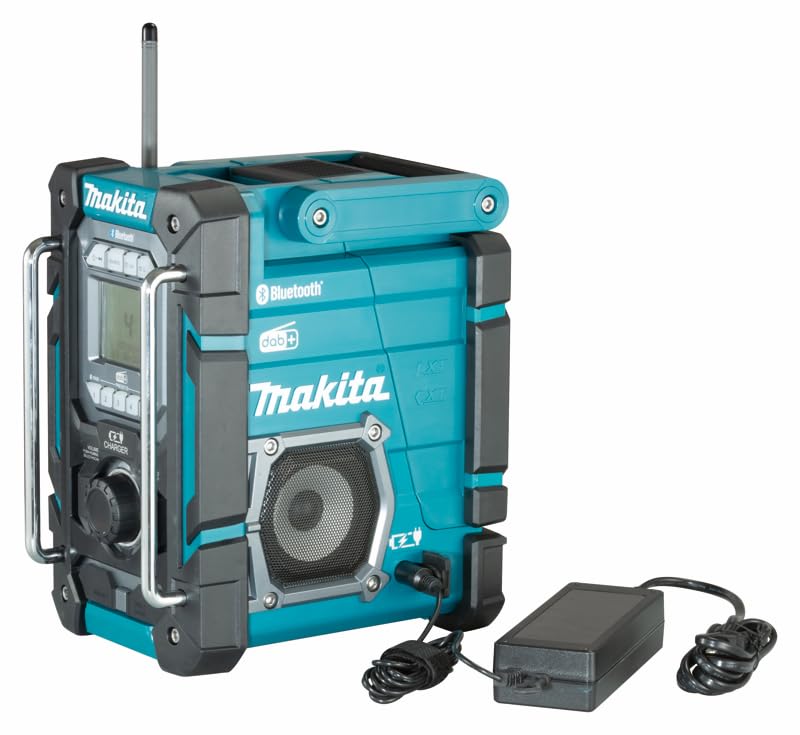 Makita DMR301 DAB/DAB+ Job Site Radio with Bluetooth – Batteries and Charger Not Included