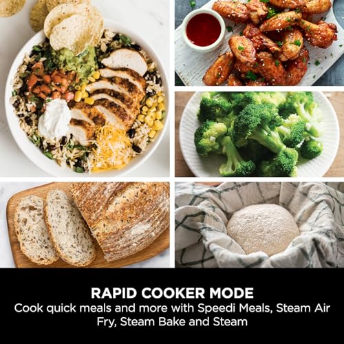 Ninja Speedi 10-in-1 Rapid Cooker, Air Fryer and Multi Cooker, 5.7L, Meals for 4 in 15 Minutes