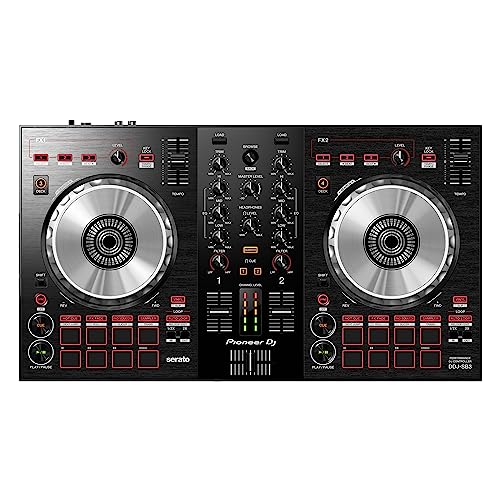 Pioneer DJ DJ Controller, Black, (DDJSB3)