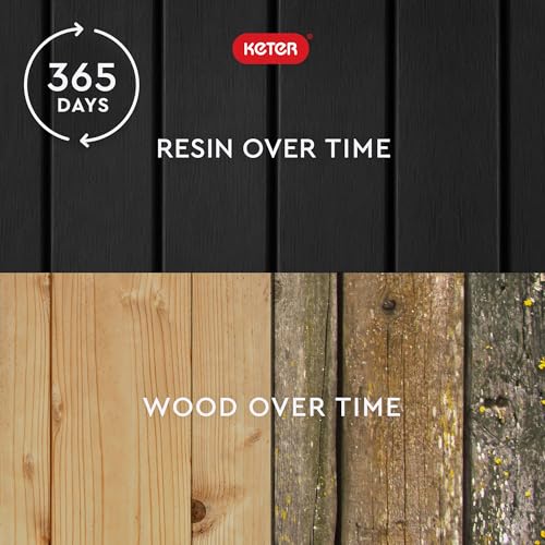 Keter Unity XL Portable Outdoor Table and Storage Cabinet with Hooks for Grill Accessories-Stainless Steel Top