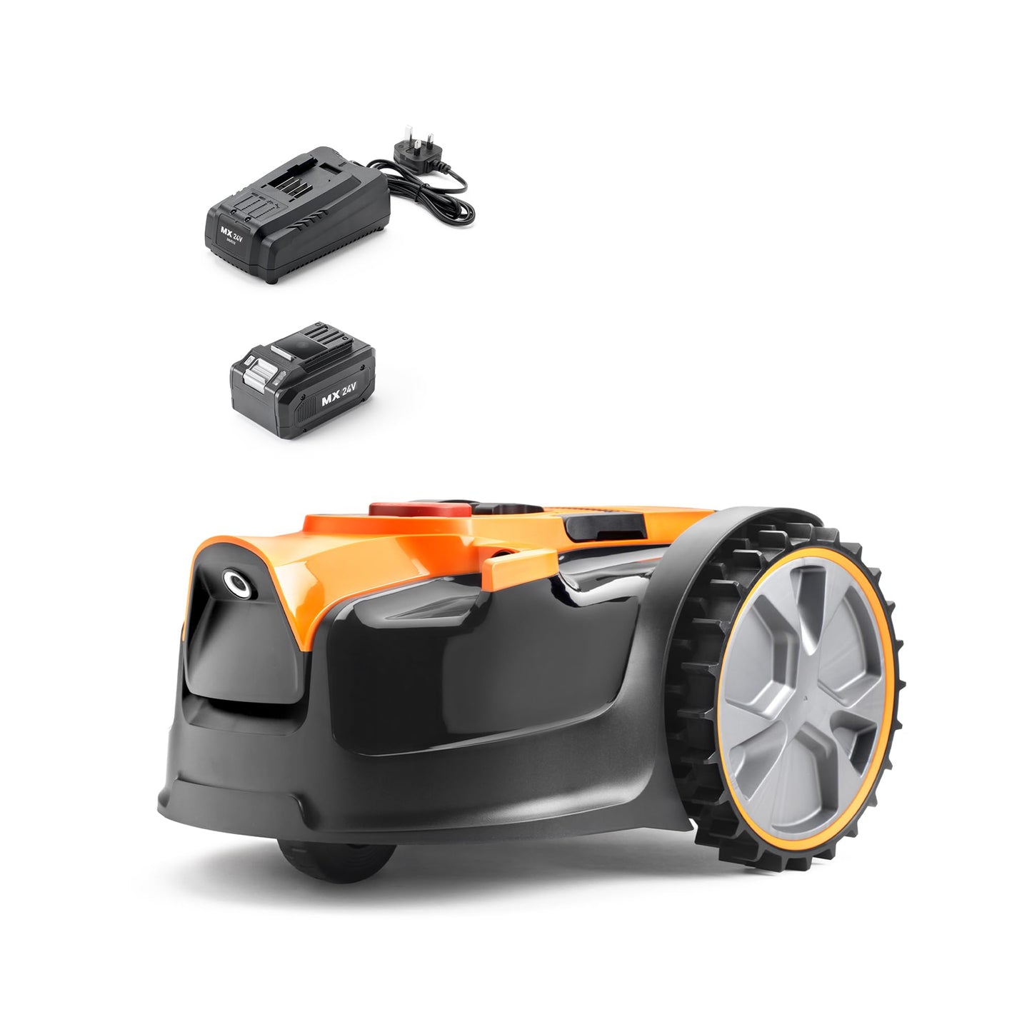 LawnMaster OcuMow® 16 Drop and Mow Robot Lawnmower with MX 24V 4.0Ah lithium battery