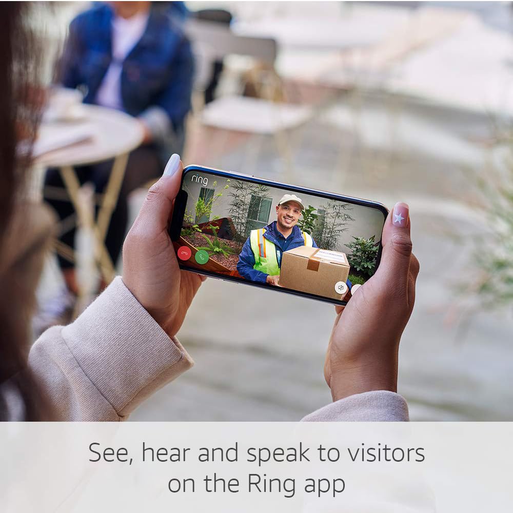 Ring Peephole Camera (Door View Cam) | 34–55mm door thickness