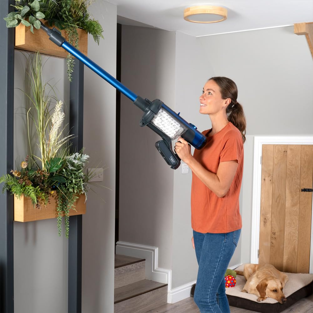 Henry Quick Pet 916634, Cordless Vacuum Cleaner, Blue, 25.2 W, 68 Decibeles