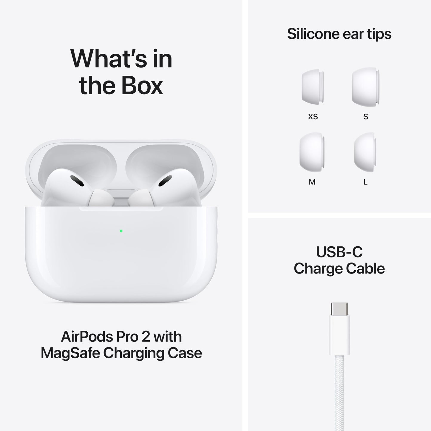 Apple AirPods Pro 2 Wireless Earbuds, Bluetooth Headphones