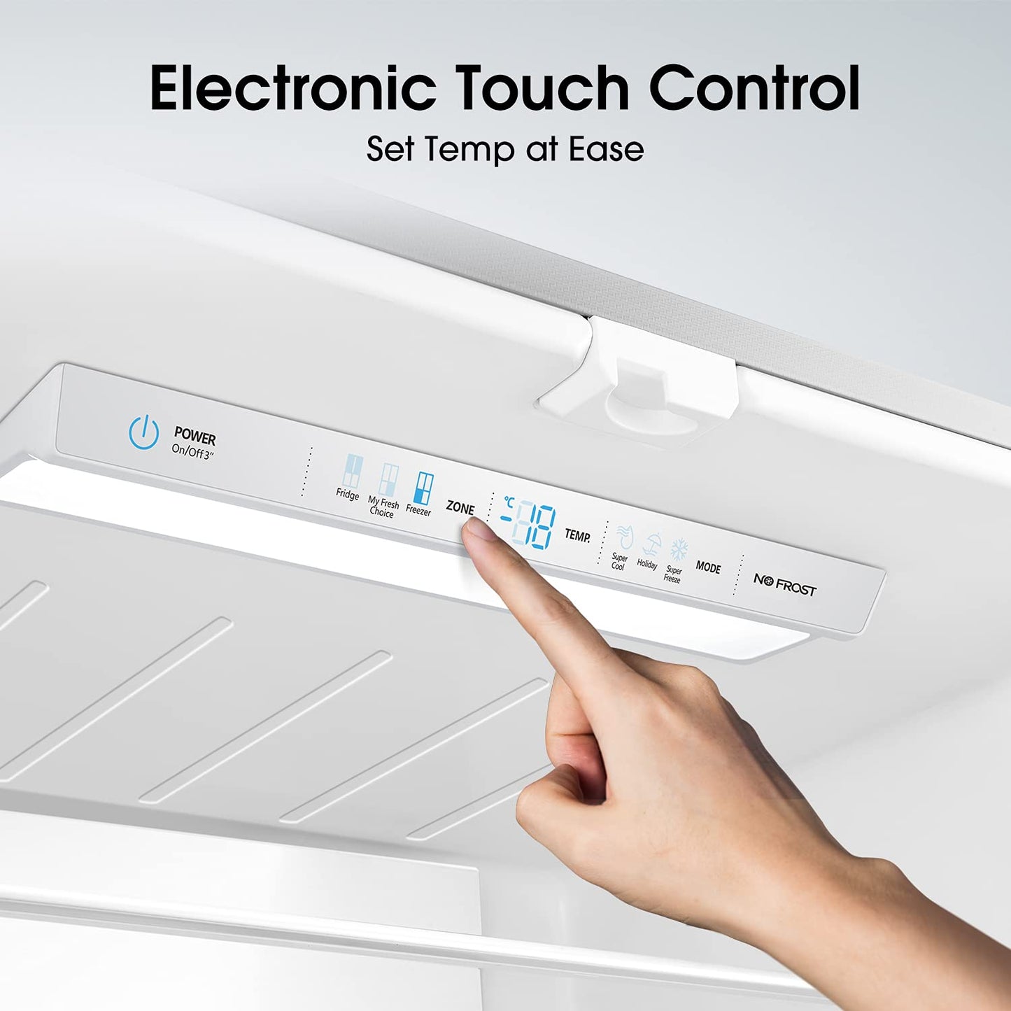 Hisense RQ560N4WCF Freestanding American Fridge Freezer Cross Door, No Frost, 454 liters, Stainless Steel  s