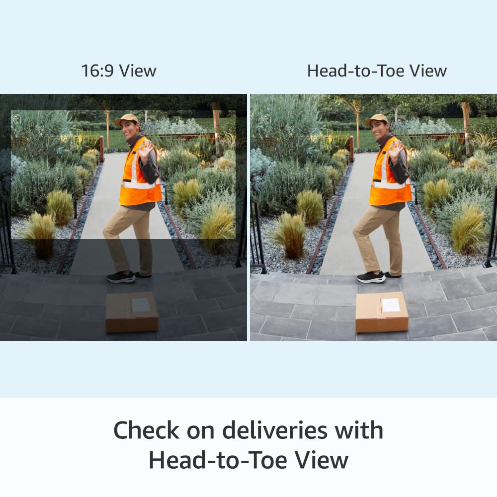 Ring Battery Video Doorbell Plus (Newest gen) | DIY Wireless Video Doorbell Camera
