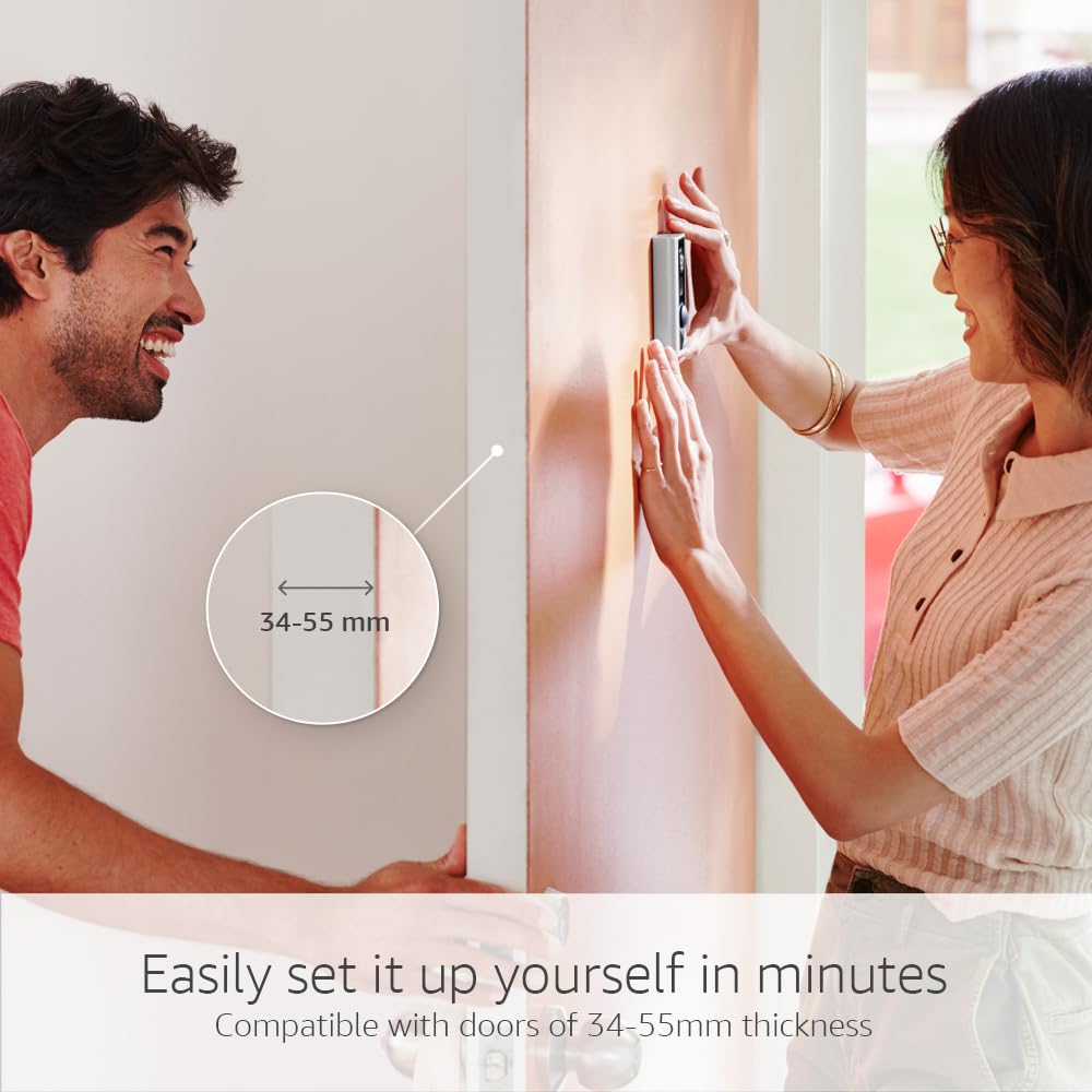 Ring Peephole Camera (Door View Cam) | 34–55mm door thickness