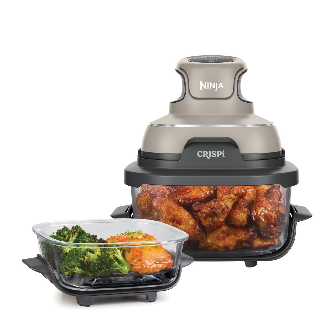 Ninja CRISPi Portable Air Fryer, 3.8L, 4-in-1: Air Fry, Roast, Keep Warm, Recrisp