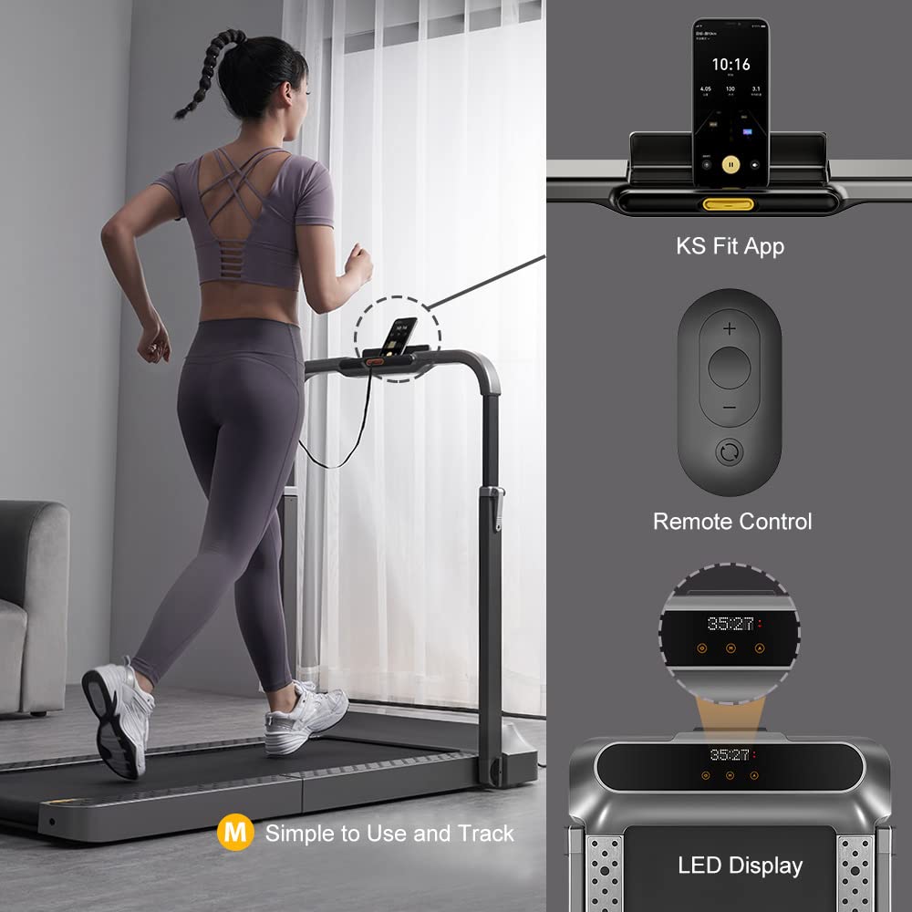 WalkingPad R2 Treadmill, Walking Pad Foldable 44 cm x 120 cm