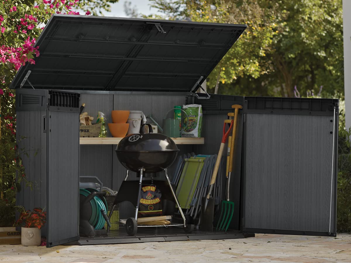 KETER Cortina Mega Grey 2,020 Litre Polypropylene Storage Chest