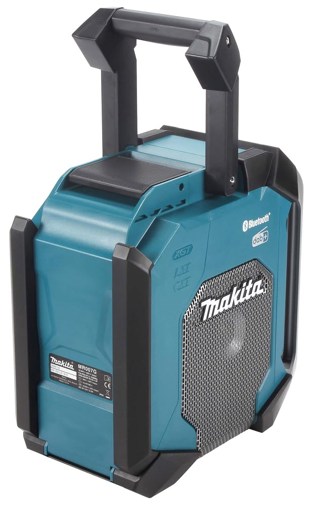 Makita MR007GZ 12V Max CXT to 40V Max XGT DAB/DAB+ Job Site Radio with Bluetooth