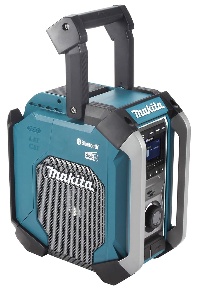 Makita MR007GZ 12V Max CXT to 40V Max XGT DAB/DAB+ Job Site Radio with Bluetooth
