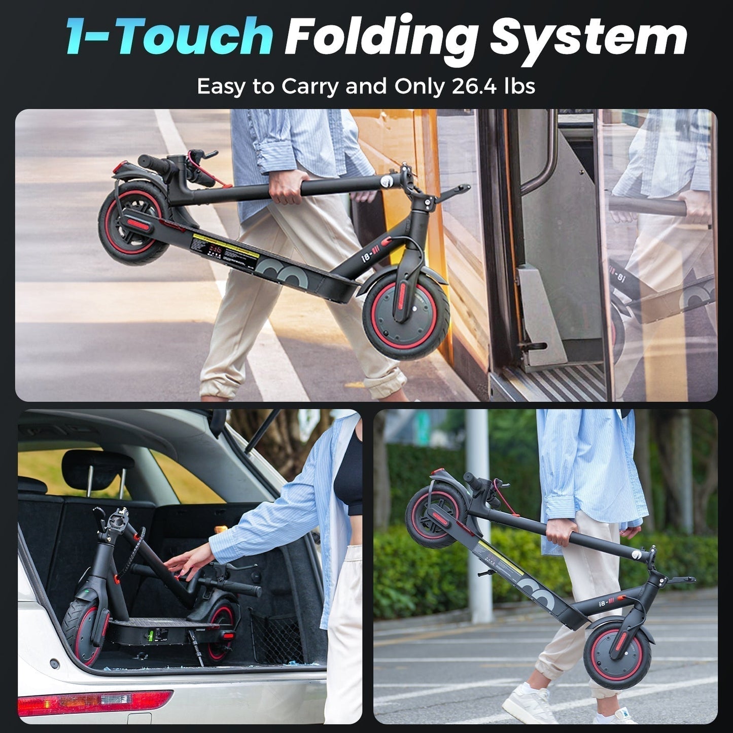 i8 Electric Scooter 350W