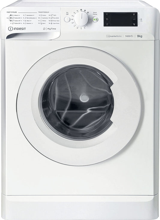 Indesit MTWE91495WUKN 9kg Washing Machine with 1400 rpm - White - B Rated