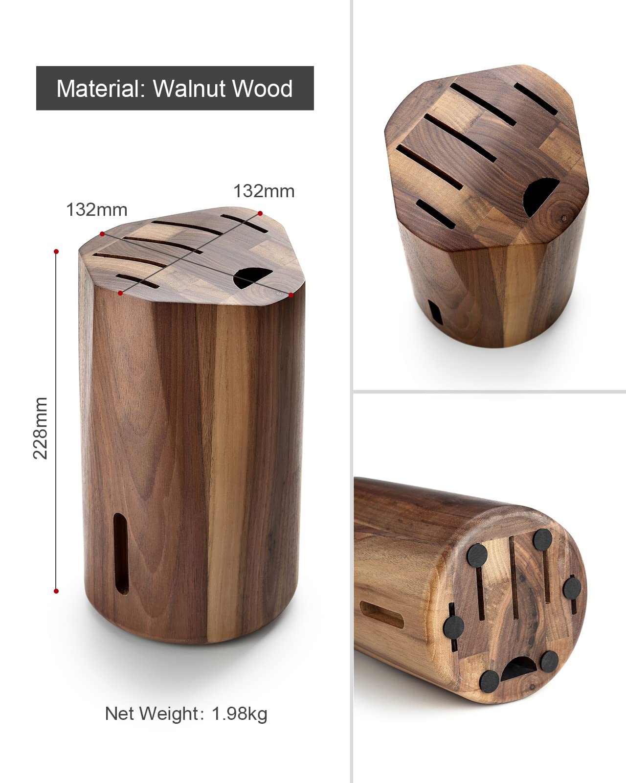 HEZHEN- Kitchen Knives Set 7PCS Forging Damascus