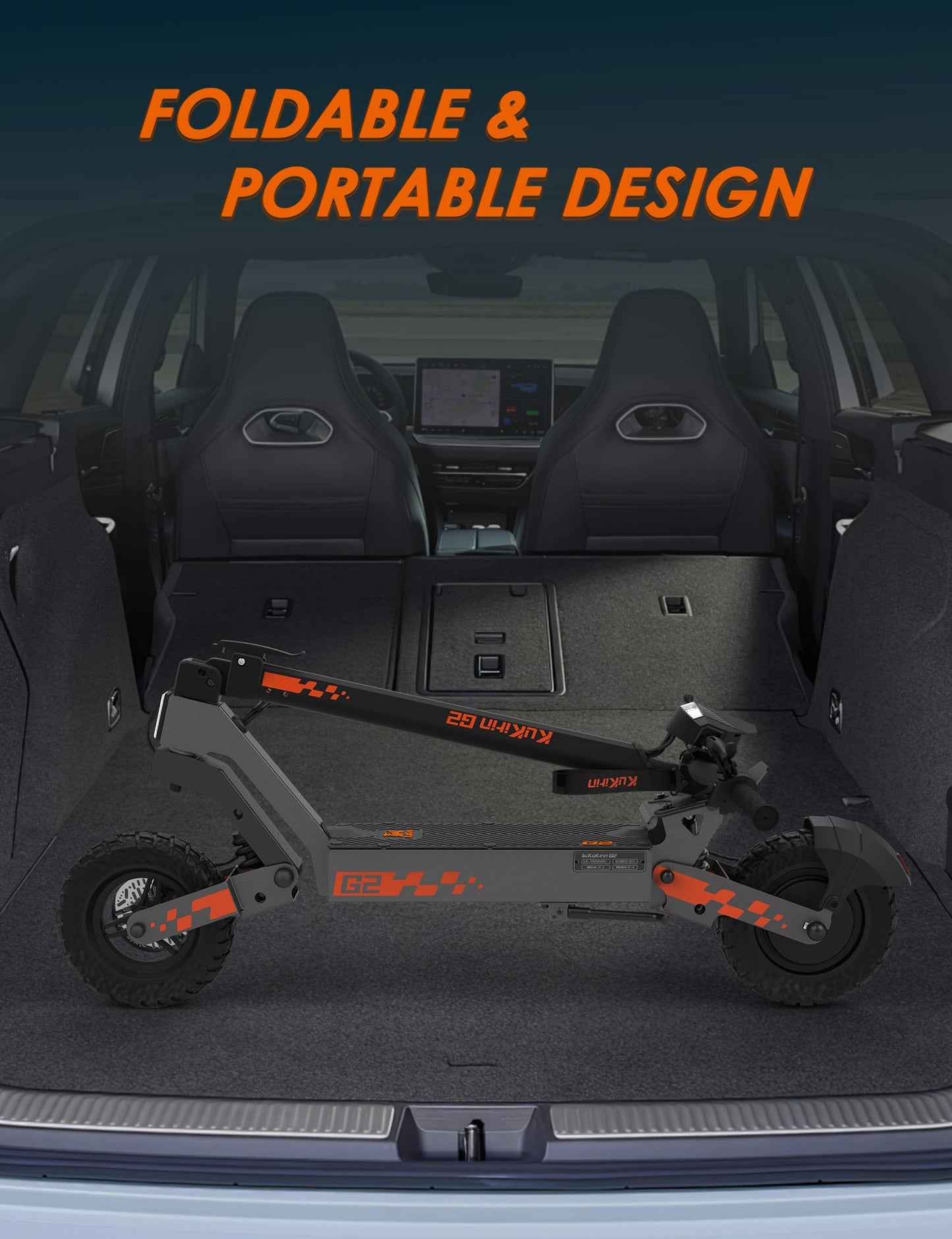 Kukirin G2 Electric Scooter for Adults, 10 Inches Vacuum tyre & 48V 15AH High Capacity Battery