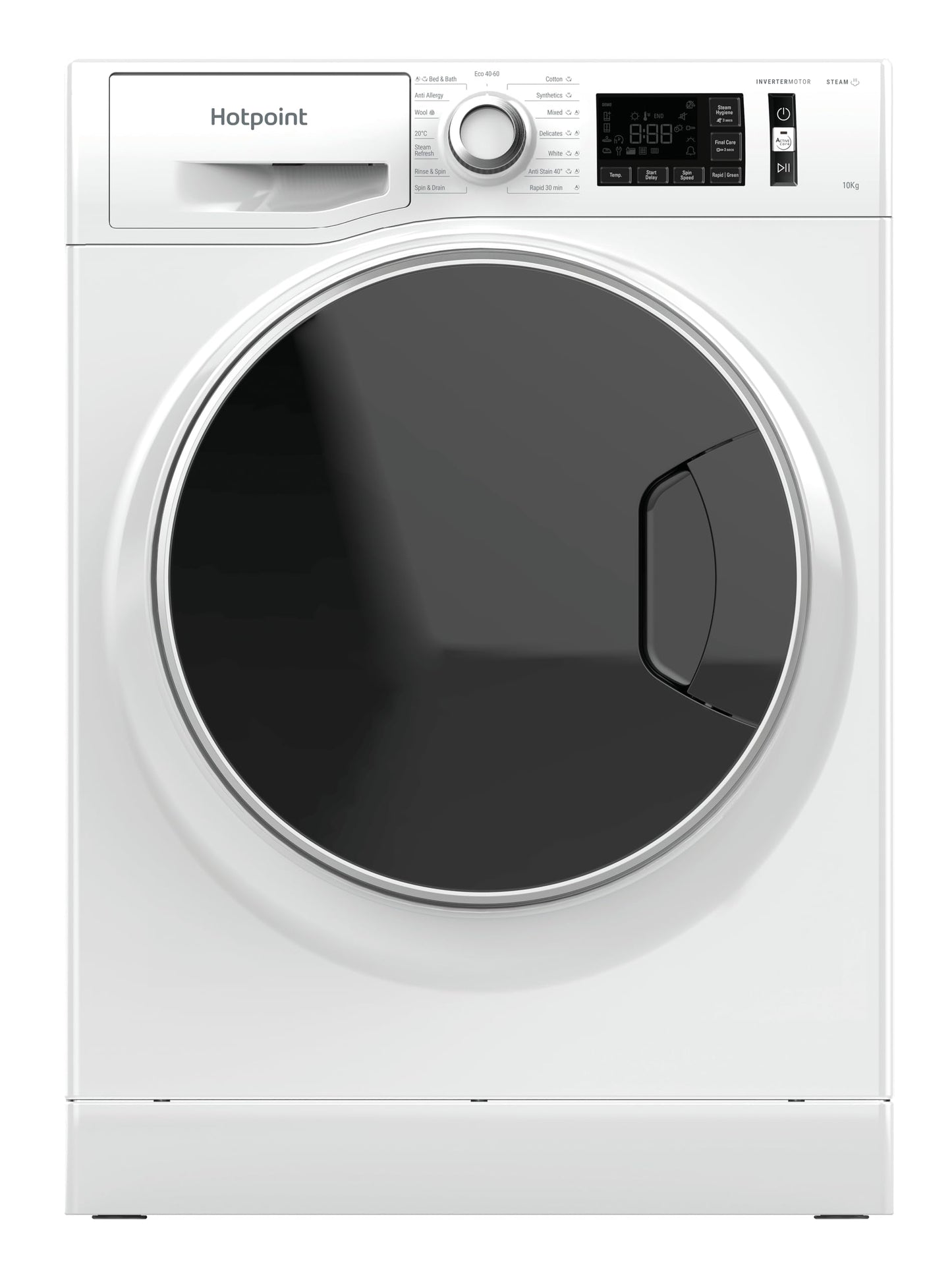 Hotpoint ActiveCare NM11 1048 WD A UK 10kg Washing Machine with 1400 rpm - White - A Rated