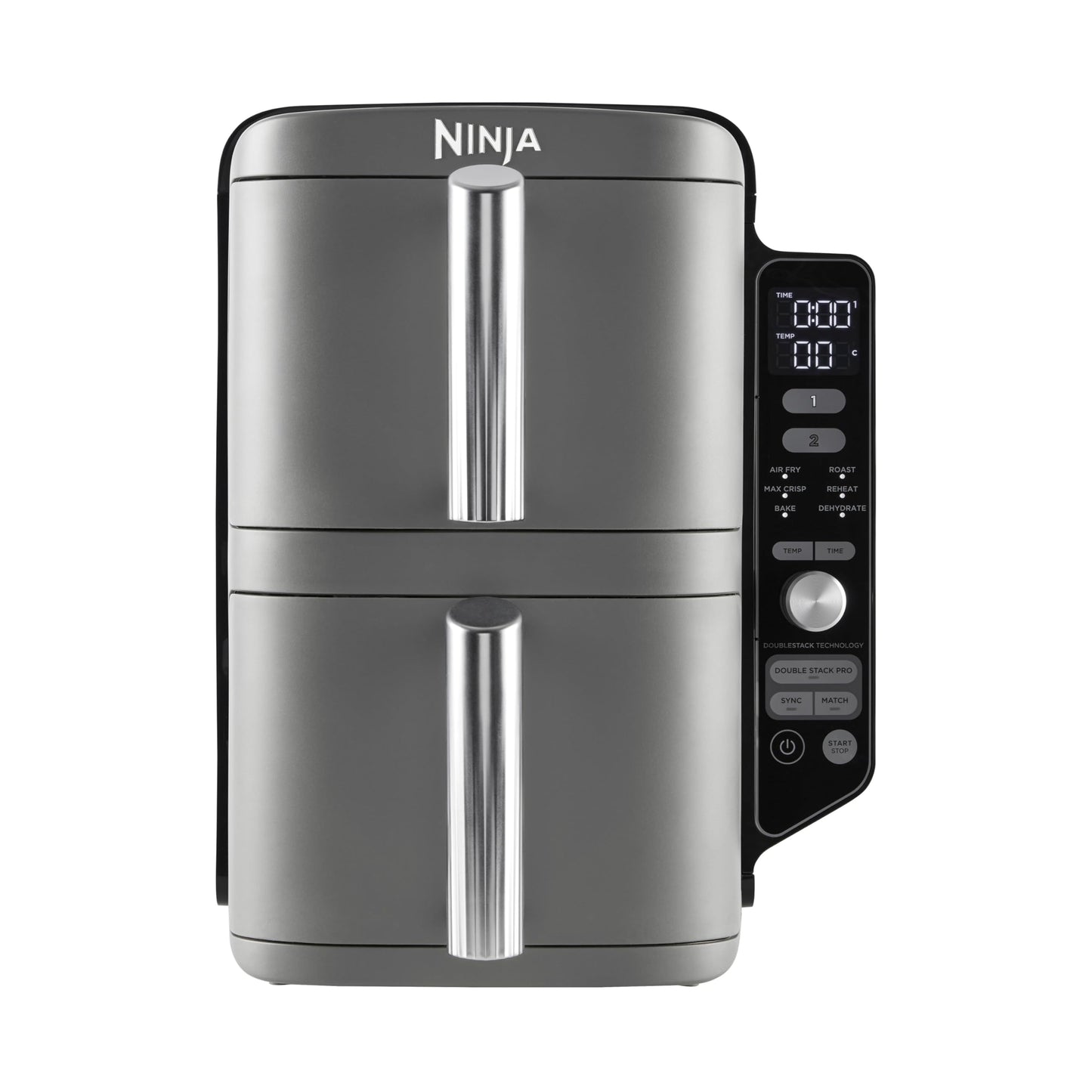 Ninja Double Stack XL Air Fryer, Vertical Dual Drawer AirFryer with 4 cooking levels