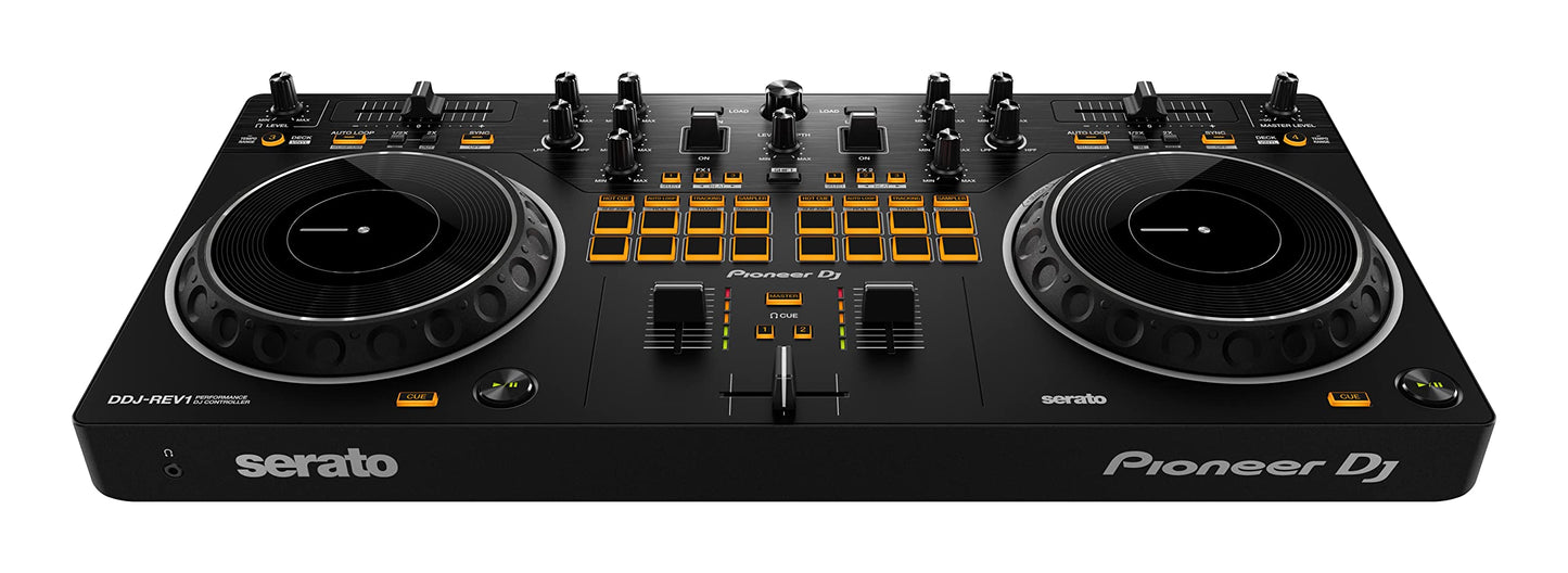 Pioneer DJ - DDJ-REV1 - Scratch-style 2-channel DJ controller for Serato
