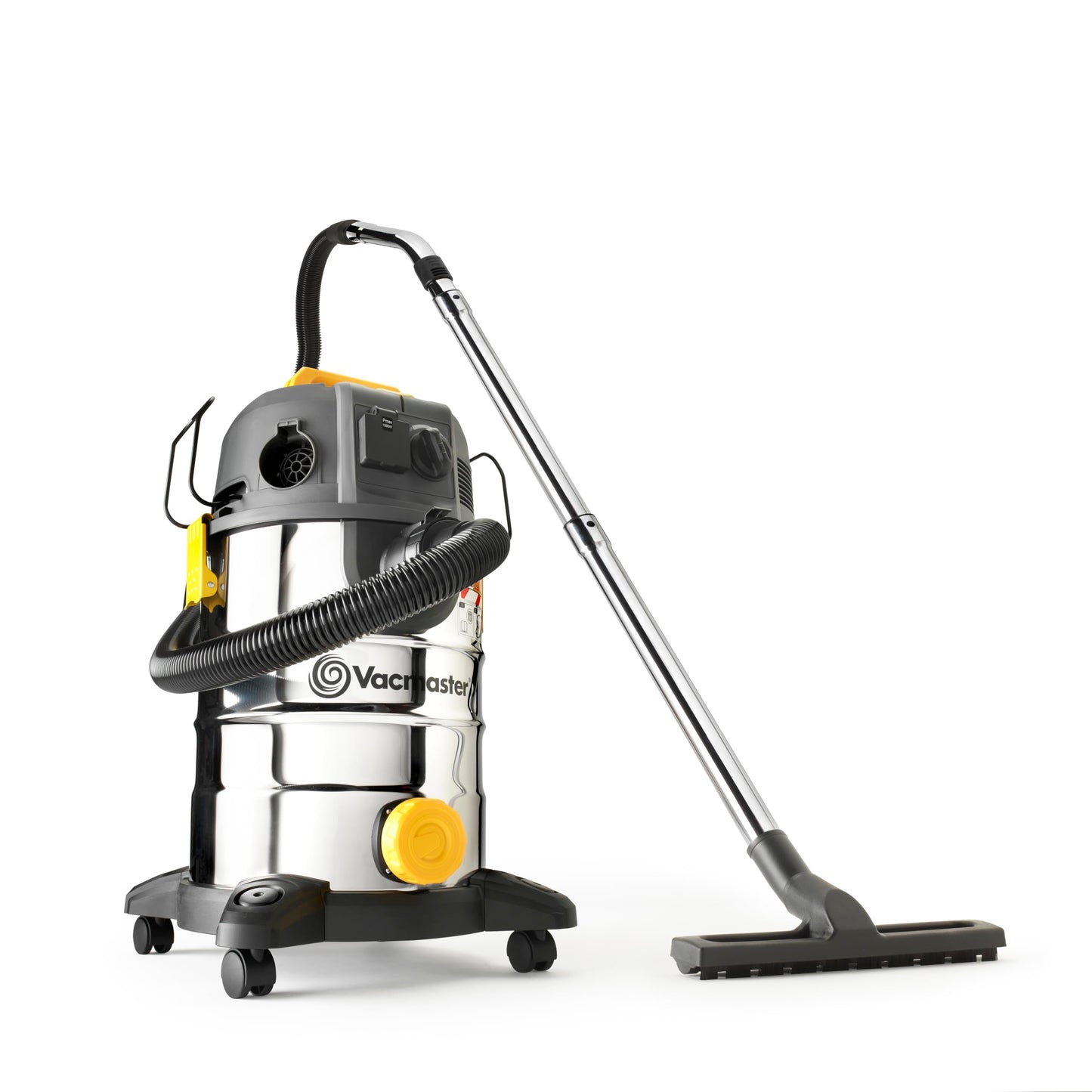 Vacmaster Wet & Dry Vacuum Cleaner 30L with Push Clean Filter. 240V L Class Industrial Dust Extractor.
