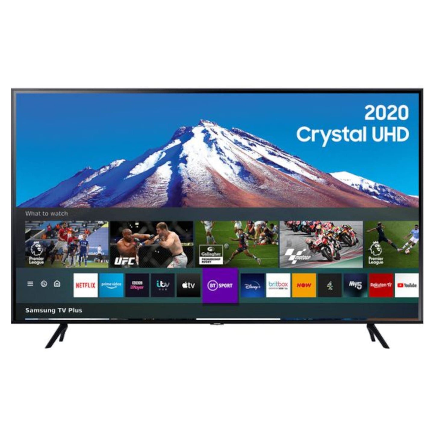 Samsung 2020 55" TU7020 Crystal UHD 4K HDR Smart TV, works with Alexa