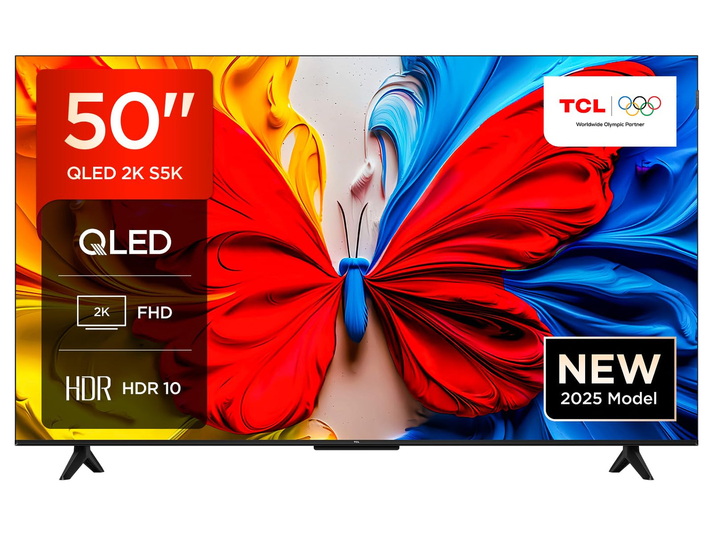 TCL 50S5K-UK – 50” Full HD Smart QLED Direct LED TV