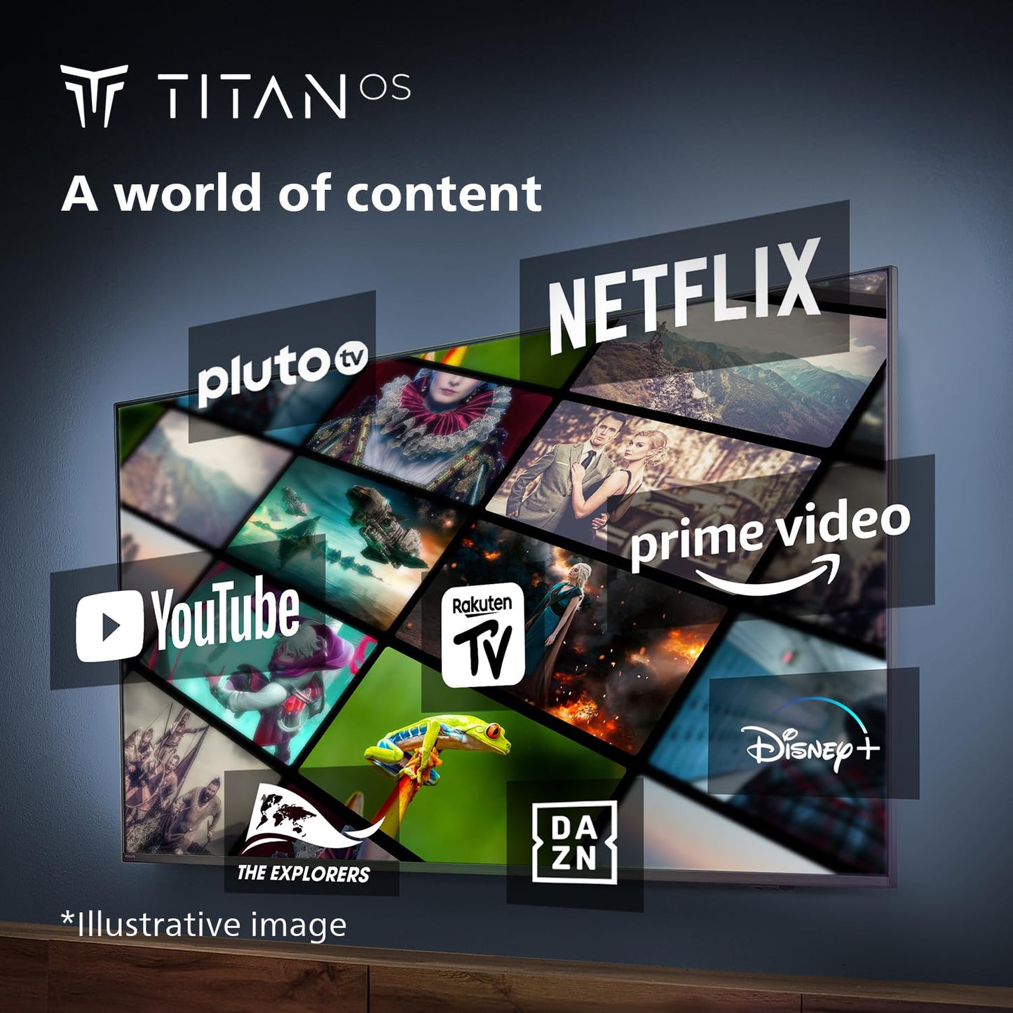 Philips 40PHS6009 Full HD LED Smart TV - 40 Inch Display with Pixel Plus