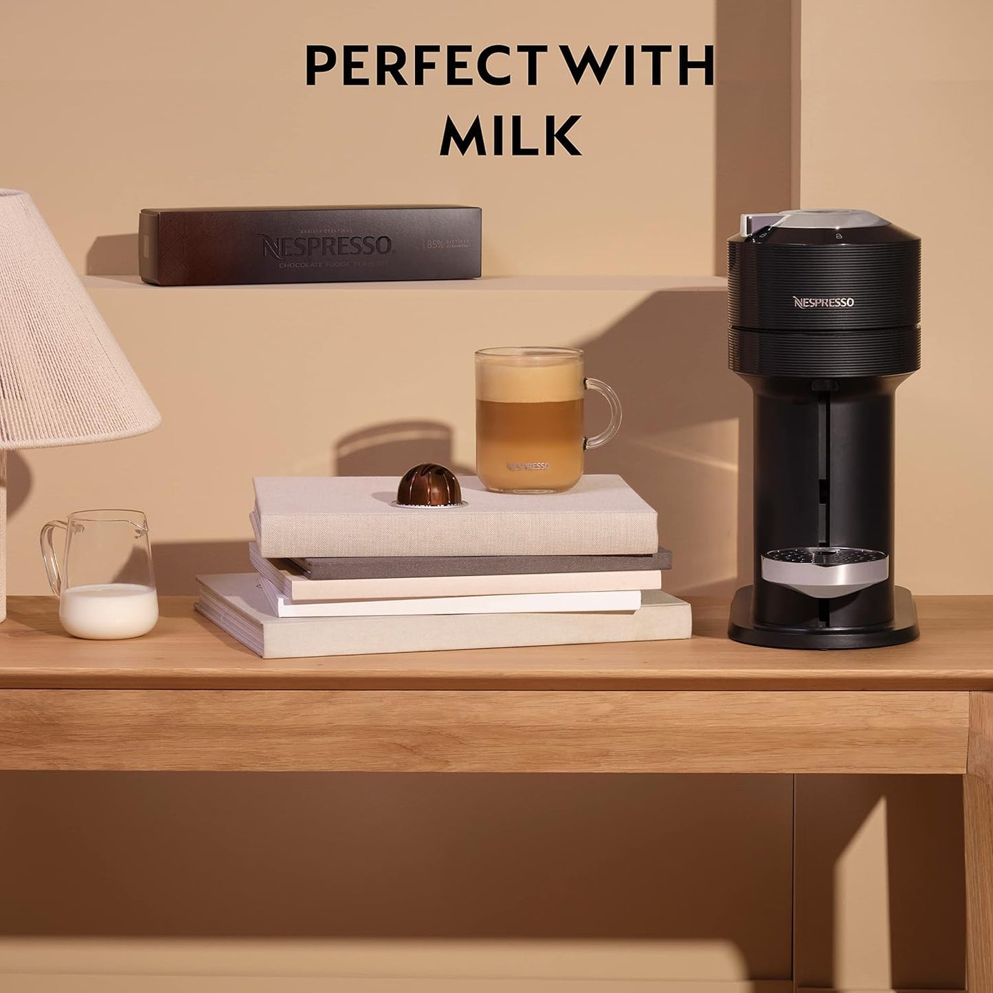 Nespresso Vertuo Next Coffee Pod Machine, Centrifusion Technology, Wi-Fi and Bluetooth Enabled