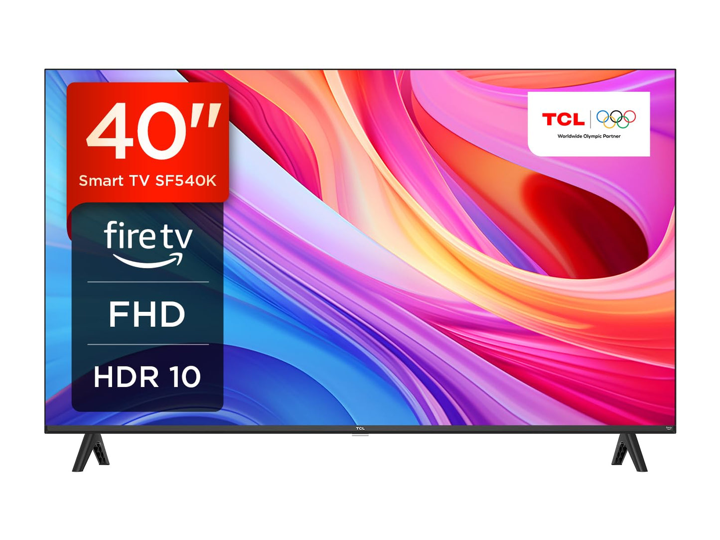 TCL 40SF540K 40-inch FHD Smart Television - HDR & HLG-Dolby Audio-DTS