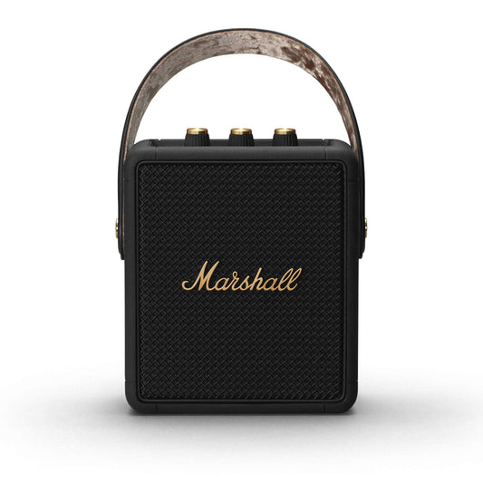 Marshall Stockwell II Wireless Portable Bluetooth Speaker - Black & Brass
