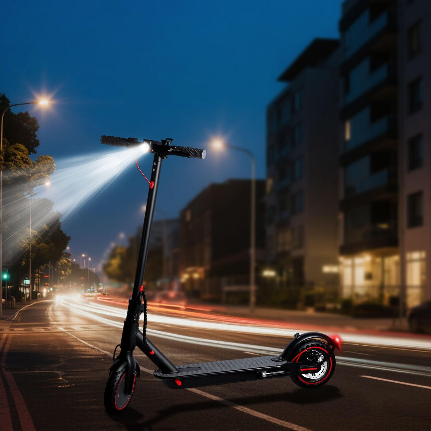8.5" Electric Scooters for Adults, Electric Scooter with a Range of 20-30 km