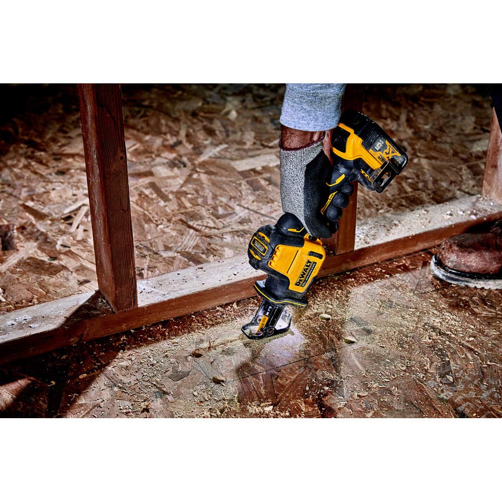 DEWALT DCS369B Atomic 20V MAX Cordless One-Handed Reciprocating Saw (Tool Only)
