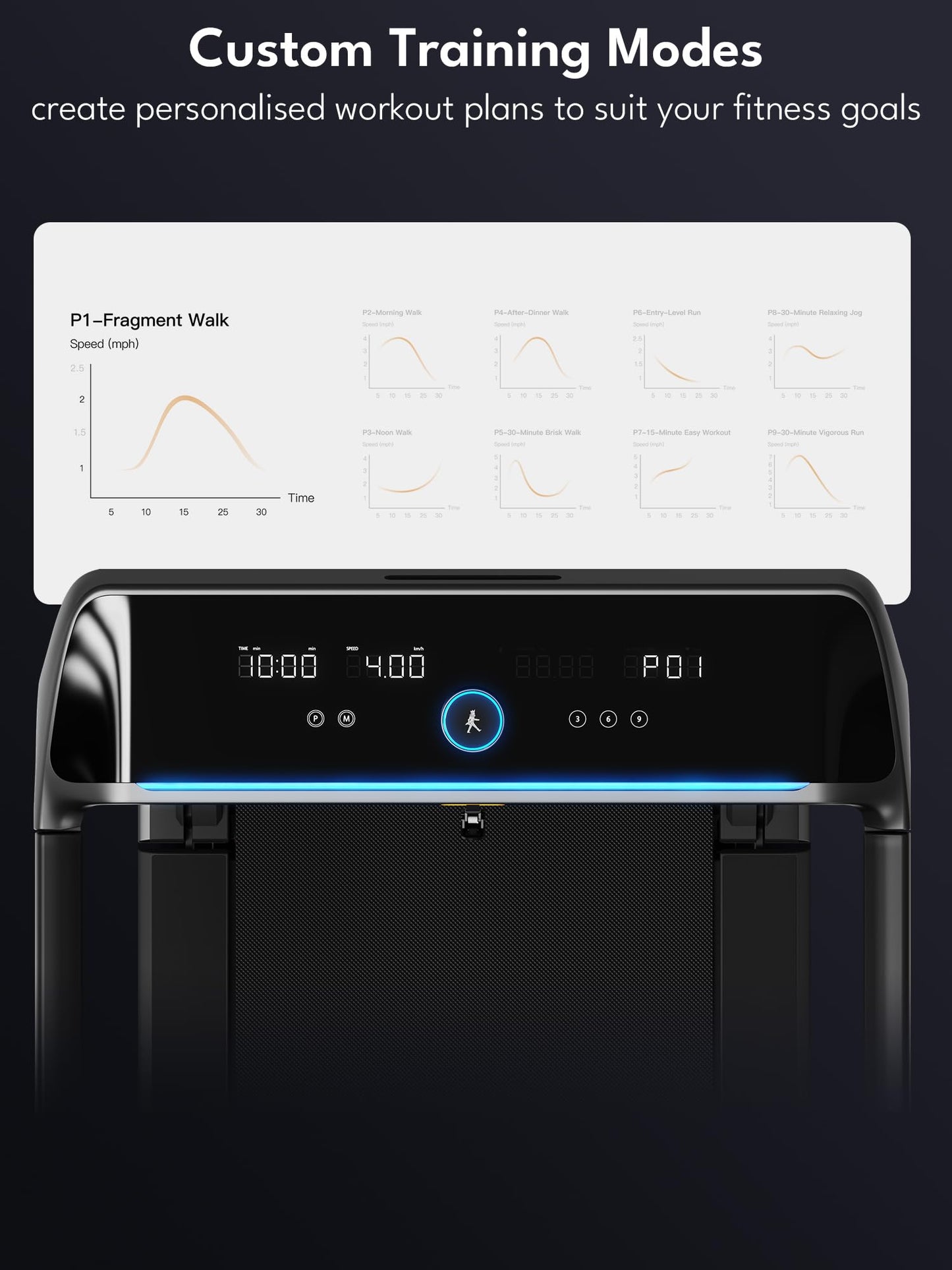 WalkingPad X218 Treadmill, Folding Walking Pad 18 Km/h Speed Support 136 KG